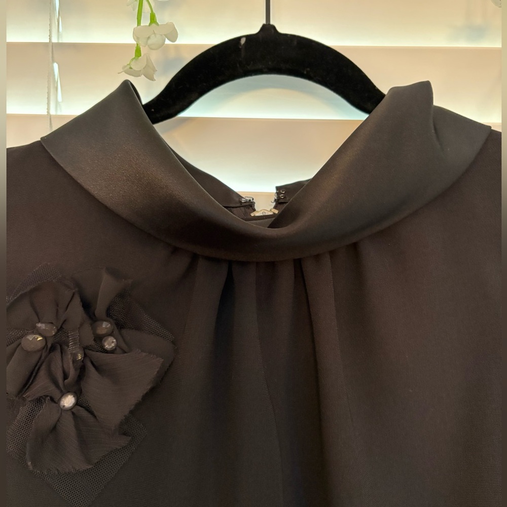 SIMPLY VER Vera Wang Simple Black Dress - Picture 10 of 15